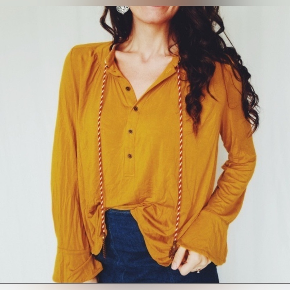 Anthropology Akemi + Kin tassle top, large